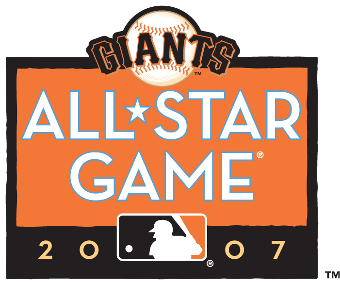 MLB All-Star Game 2007 Alternate Logo v5 iron on transfers for clothing